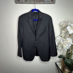 Calvin Klein Premium Merino Wool Blazer black 40